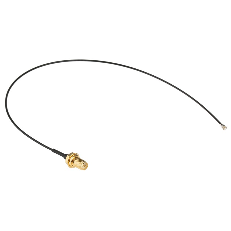 1 pcs - RS PRO Female RP-SMA to Female U.FL Coaxial Cable, 300mm, RF Coaxial, Terminated