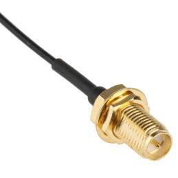 1 pcs - RS PRO Female RP-SMA to Female U.FL Coaxial Cable, 300mm, RF Coaxial, Terminated