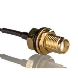 1 pcs - RS PRO MHF1 to Female SMA Coaxial Cable, 152mm, Terminated