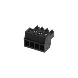 10 pcs : 39510-0004 - Pluggable Terminal Blocks 3.81MM EURO PLUG RA URO PLUG RA BLK 4CKT