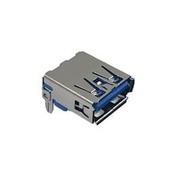 10 pcs : RAHUA30E - USB Connectors USB 3.0 RA SMT