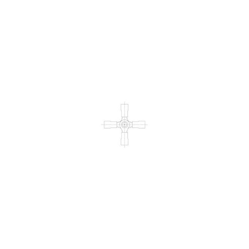 10 pcs : 19204-0013 - Terminals 4-WAY INSULKRIMP (B- INSULKRIMP (B-2XCX)