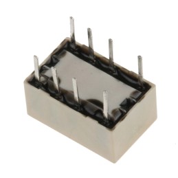 1 pcs - Omron PCB Mount Signal Relay, 24V dc Coil, 1A Switching Current, DPDT