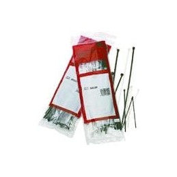 10 pcs : CT6NT18-M - Cable Ties 6 INCH 18 LB NATURAL CABLE TIE