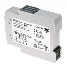 1 pcs - Carlo Gavazzi Phase, Voltage Monitoring Relay, 3 Phase, SPDT, 177 - 550V ac, DIN Rail