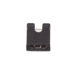 10 pcs : SX1100-B - Headers & Wire Housings SHUNT OPEN T BLK