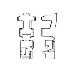 10 pcs : LY10-C1-5-10000 - Headers & Wire Housings CRIMP SOCKET CONTACT 26-22 AWG 10K REEL