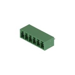 10 pcs : 39511-6006 - Pluggable Terminal Blocks 3.81MM EURO HEADER V HEADER VERT GRN 6CK
