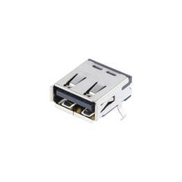 10 pcs : 67643-2911 - USB Connectors USB REC 4P RA SHLD TYPE A 30AU