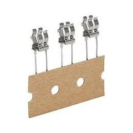 10 pcs : 0752.1242 - Fuse Clips CQM FUSEHOLDER CLIP 5X20 SILVER PLATED
