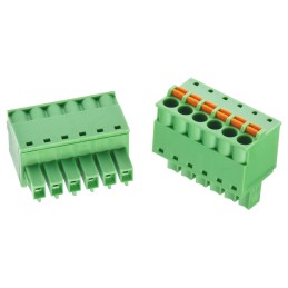 1 pcs - Wurth Elektronik 3.81mm Pitch 2 Way Pluggable Terminal Block, Plug, Cable Mount, Screw Termination