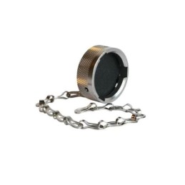 1 pcs - Souriau UTO Female Dust Cap, Shell Size 14 IP69K Rated, with Nickel Finish