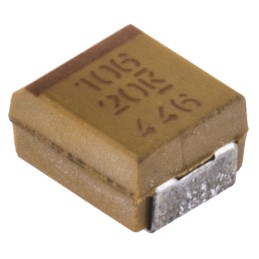 50 pcs - T491B106K020AT KEMET 10μF MnO2 Tantalum Capacitor 20V dc, T491 Series
