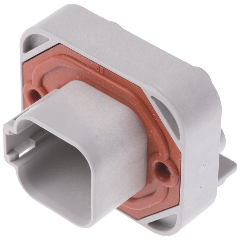 1 pcs - Deutsch, DT13 Automotive Connector 6 Way, Solder Termination