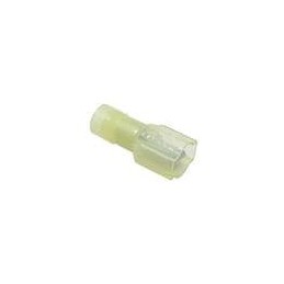 10 pcs : AI-50212 - Terminals 12-10 Fully Nylon Insulated .250 X 0.032 Male Quick Connect