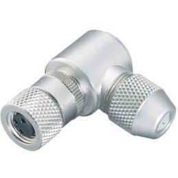 1 pcs - Binder Circular Connector, 4 Contacts, Cable Mount, M8 Connector, Plug, Female, IP67, 768 Series