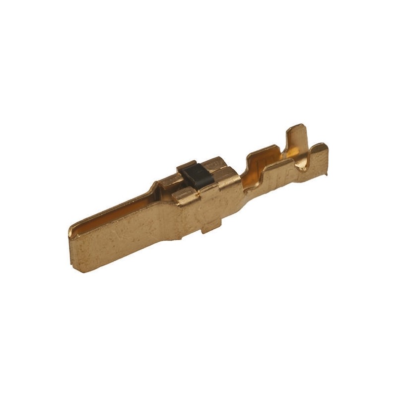 1 pcs - TE Connectivity Male Crimp Circular Connector Contact, Contact Size 16, Wire Size 14 - 12 AWG