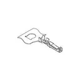 10 pcs : 104505-8003 (Loose Piece) - Lighting Connectors 1.25 W-t-B Con Crmp Rec Term Loose PC