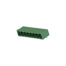 10 pcs : 39532-6008 - Pluggable Terminal Blocks 5.08MM EURO HEADER R O HEADER RA GRN 8CKT