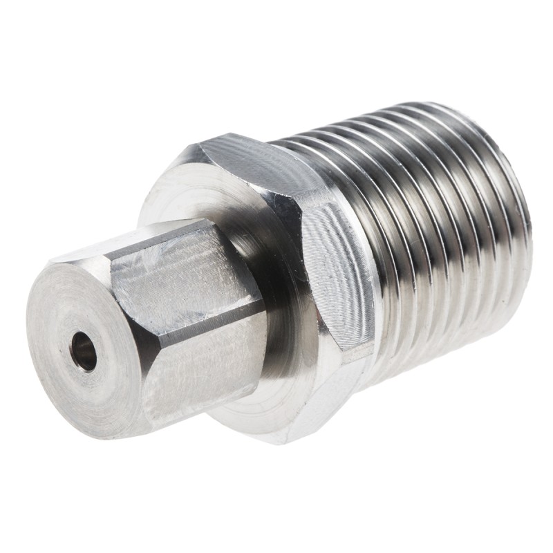 1 pcs - RS PRO In-Line Thermocouple Compression Fitting for Use with Thermocouple, 1/2 BSPT, 3mm Probe, RoHS Compliant Standard