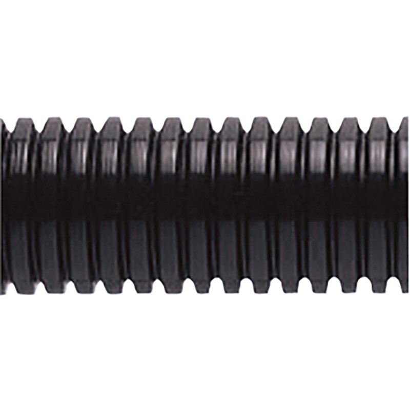 1 Reel of 50 M - Adaptaflex Flexible Conduit, 28mm Nominal Diameter, Plastic, Black