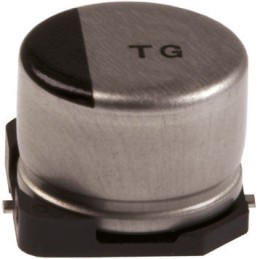 20 pcs - EEETG1J220P Panasonic 22μF Aluminium Electrolytic Capacitor 63V dc, Surface Mount - EEETG1J220P