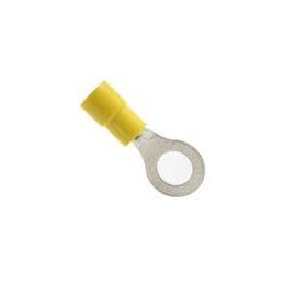 10 pcs : BU-190700132 - Terminals 12-10 Viynl Insulated 1/4 Ring Terminal