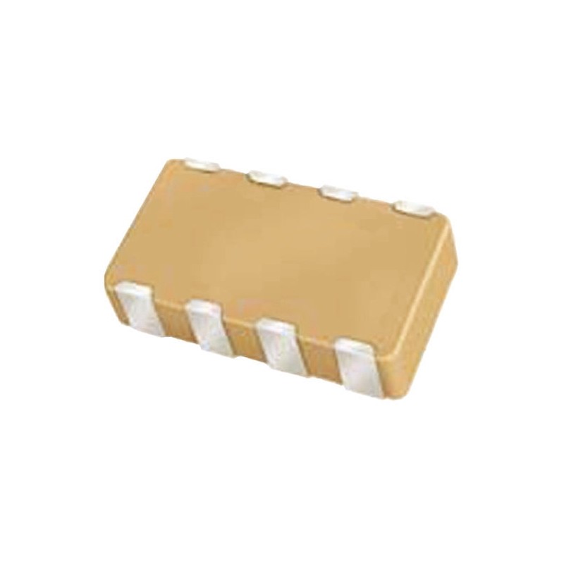 100 pcs - W3A41A101KAT2A KYOCERA AVX Array Capacitor 100pF 100V dc ±10% 4-way C0G Dielectric , 0612 (1632M), W3A, Surface Mount