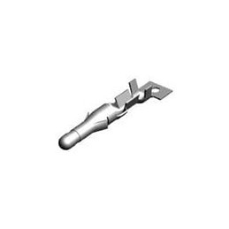 10 pcs : 350418-1 (CUT STRIP) - Pin & Socket Connectors PIN 18-24AWG Cut Strip of 100