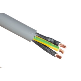 1 Reel of 50 M - Lapp ÖLFLEX CLASSIC 130 Control Cable, 3 Cores, 4 mm², YY, Unscreened, 50m, Grey LSZH Sheath, 11 AWG