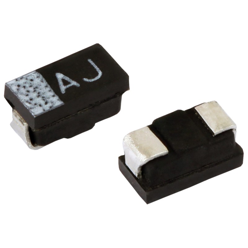 100 pcs - TMCJ1A225MTRF Vishay 2.2μF Tantalum Capacitor 10V dc, TMCJ Series