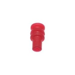 10 pcs : 60993913 - Automotive Connectors SINGLE WIRE SEAL RED 1.5MM