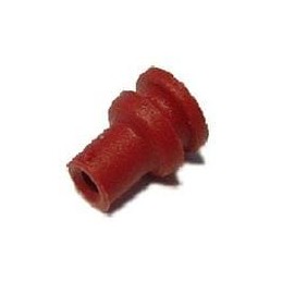 10 pcs : 15344324 - Automotive Connectors SEAL CBL 1W CAVITY REDBRN