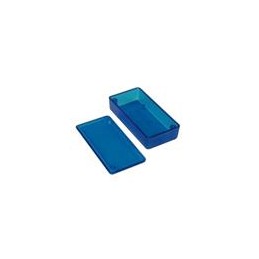 10 pcs : 1551KTBU - Enclosures, Boxes & Cases Translucent Blue Box 3.15x1.58x0.79'