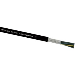 1 Reel of 50 M - Lapp ÖLFLEX ROBUST 215 C Control Cable, 12 Cores, 0.75 mm², Screened, 50m, Black TPE Sheath, 18 AWG