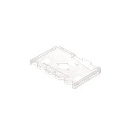 10 pcs : 4853 - Enclosures for Single Board Computing Translucent Snap-on Case for micro:bit V2