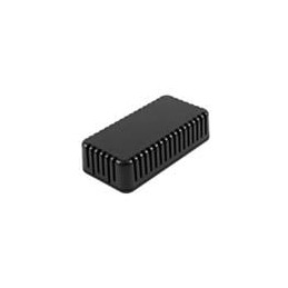 10 pcs : 1551V2BK - Enclosures, Boxes & Cases SNAP VENTED BLACK 3.15Hx1.57Wx.79D