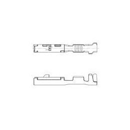 10 pcs : SMSA-A031T-M1.2 - Automotive Connectors 1.2 FEMALE TERM 0