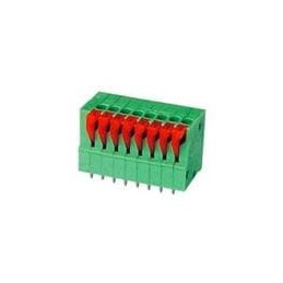 10 pcs : 39700-0203 - Fixed Terminal Blocks SPRING TERMINAL BLOCK 3C-VERT GREEN
