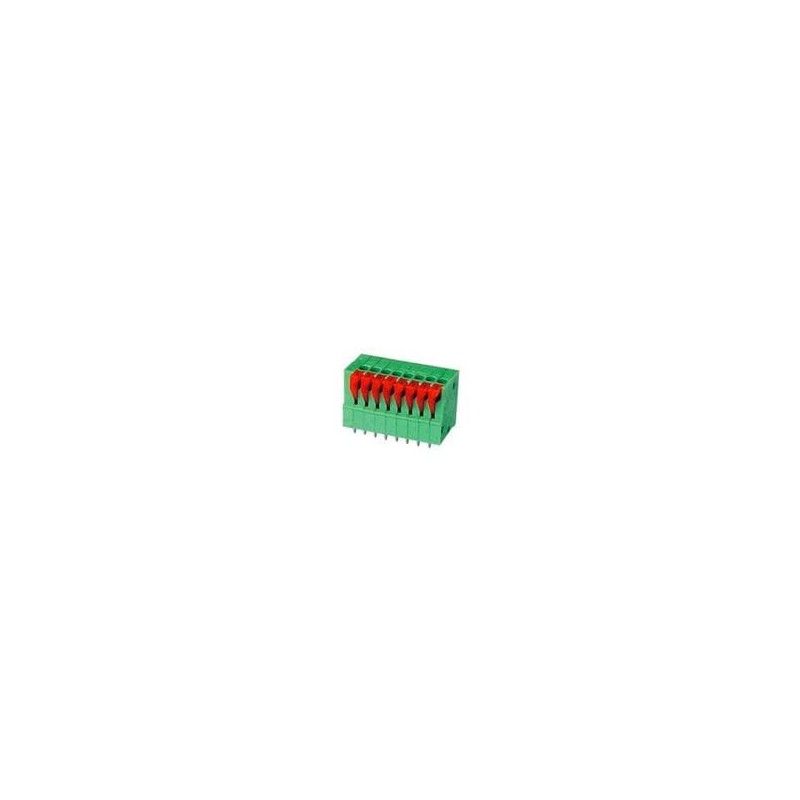 10 pcs : 39700-0203 - Fixed Terminal Blocks SPRING TERMINAL BLOCK 3C-VERT GREEN