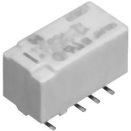 1 pcs - Panasonic Surface Mount Latching Signal Relay, 3V dc Coil, 2A Switching Current, DPDT