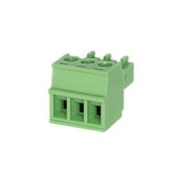 10 pcs : TBP03P3-350-06GR - Pluggable Terminal Blocks 2 24 Poles, Pluggable, Vertical, 3.5 Pitch, 28 16 (AWG), Terminal Block