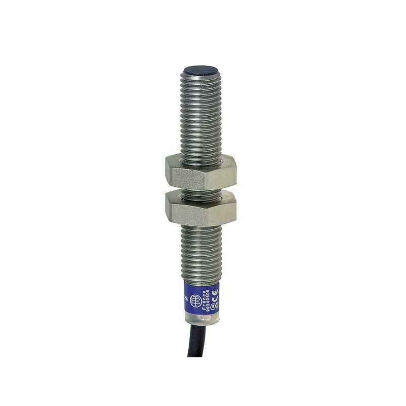 1 pcs - Telemecanique Sensors Inductive Barrel-Style Proximity Sensor, M8 x 1, 1 mm Detection, 24 - 210 V dc, 24