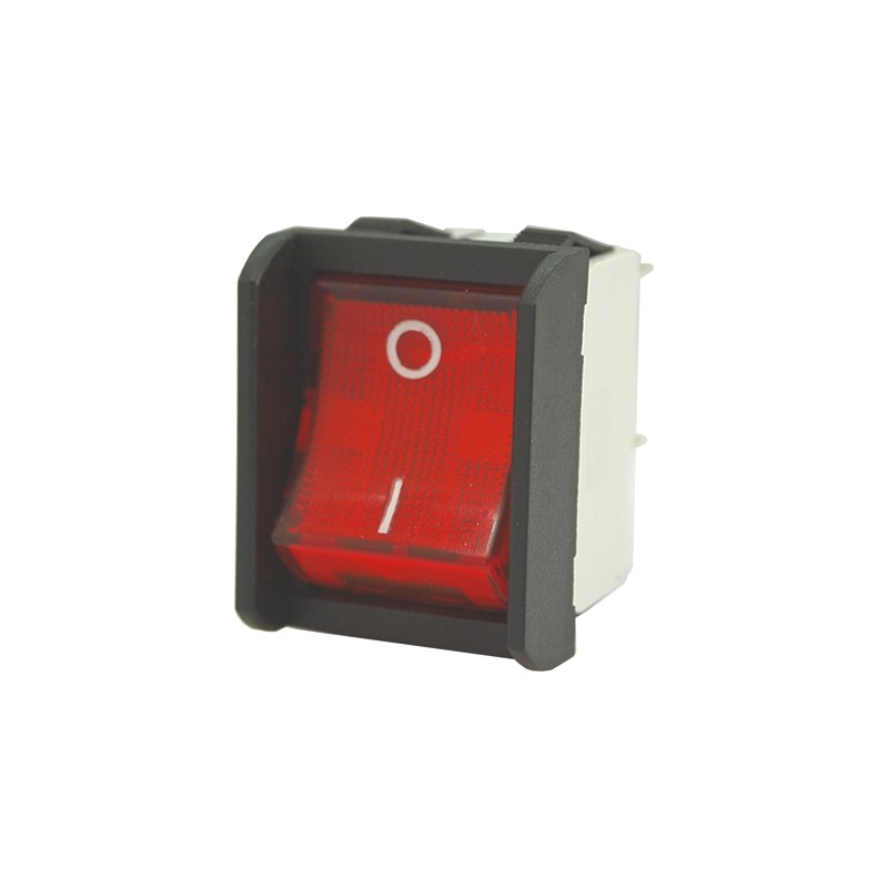 1 pcs - Apem DPST, On-None-Off Rocker Switch Panel Mount