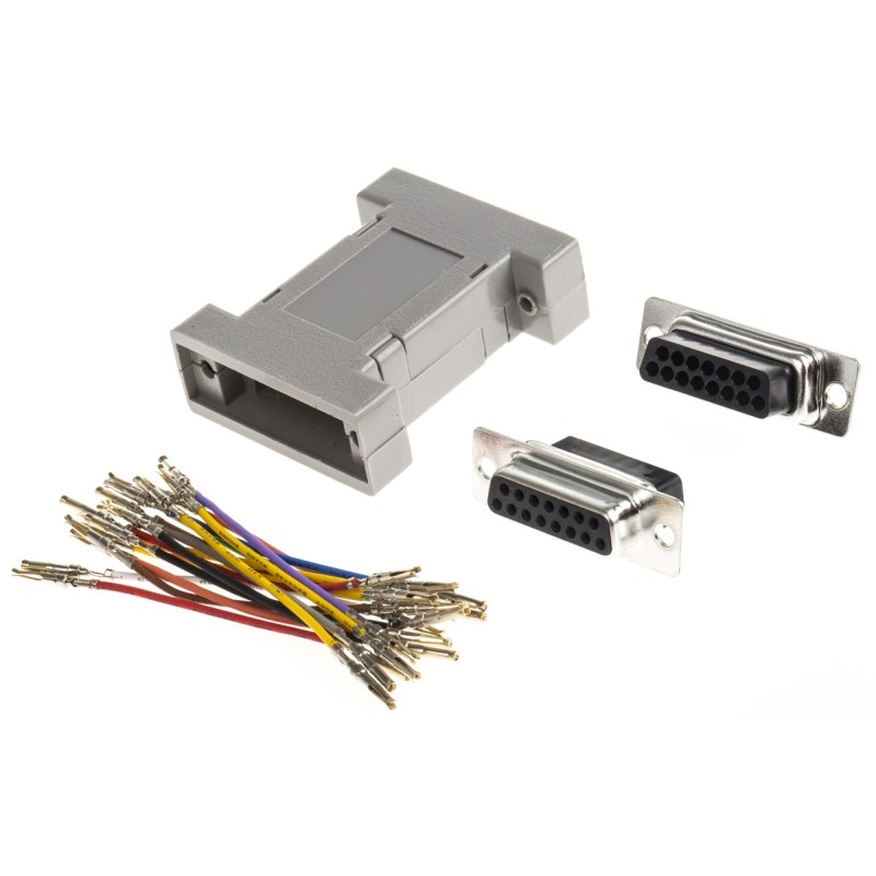 1 pcs - RS PRO D Sub Adapter Female 15 Way D-Sub to Female 15 Way D-Sub