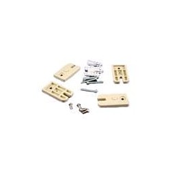 10 pcs : MF0055 - Enclosures, Boxes & Cases ABS Mounting Feet For Larger RP Series