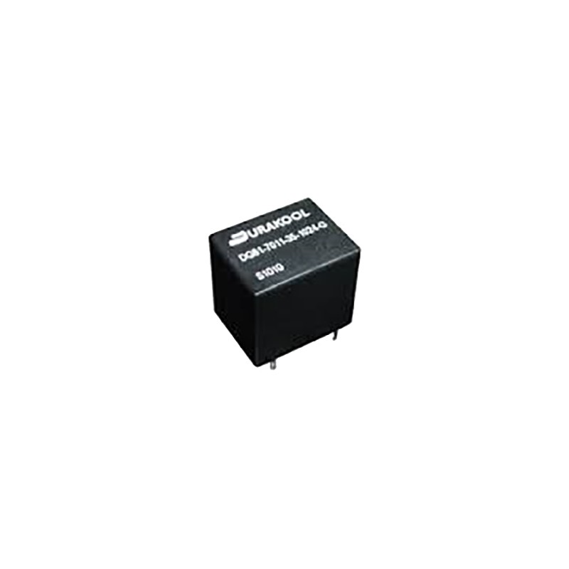 1 pcs - Durakool PCB Mount Automotive Relay, 12V dc Coil Voltage, 60A Switching Current, SPDT