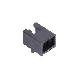 10 pcs : E5362-3000G2-L - Modular Connectors / Ethernet Connectors RJ11 6P2C SIDE ENTRY THT