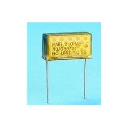 10 pcs : PMR205AB6100M220R30 - Film Capacitors 125volts 0.10uF 20% LS 15.2mm