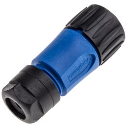 1 pcs - Amphenol Circular Connector, 7 Contacts, Cable Mount, Socket, Female, IP65, IP67, Ecomate Series